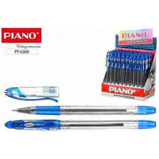 Ручка шариковая: на масляной основе, "Piano" , прозрачный корпус, игольчатый наконечник